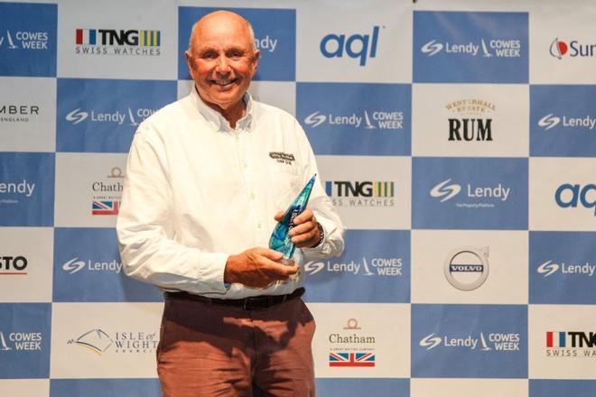 Peter Morton at the Lendy Cowes Week Prize Giving. ©  Paul Wyeth / Lendy Cowes Week